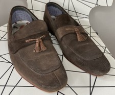 Ted Baker brown suede leather