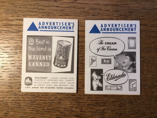 Heavy advertising cards - 2,