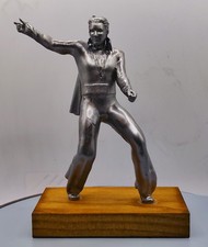 Elvis  Statue- Metalic Silver