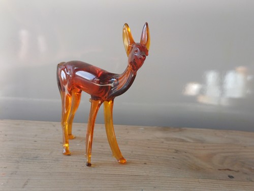 Vintage murano style amber - style, art