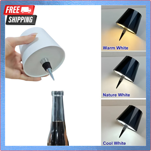 Rechargeable led bottle - rechargeable, table