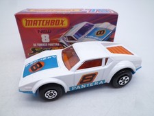 VINTAGE MATCHBOX SUPERFAST No.8g DE TOMASO PANTERA IN ORIGINAL BOX 1975