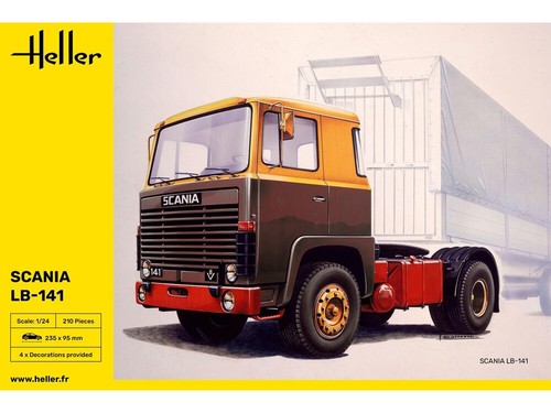 Heller scania 141 1 - scania, 1/24
