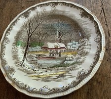 Vintage Kensington Shakespeare's Sonnets Anne Hathaway's Cottage Plate 26cm