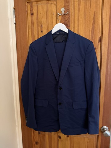 Zara men blue - blue, suit