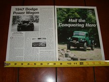 1947 DODGE POWER WAGON -