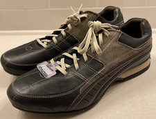 New! Skechers Sports Urban Track Fusion Athletics BK/BR Shoes Mens Sz 13 #50903