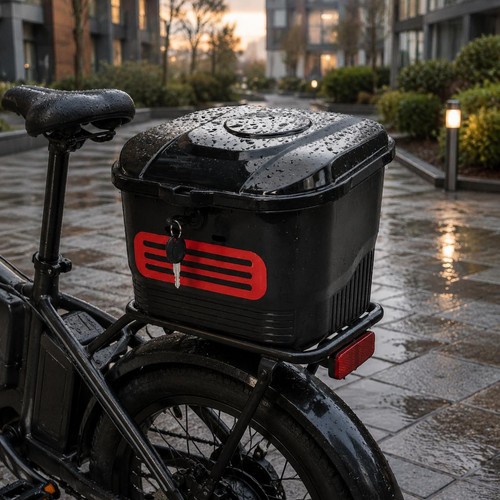Lockable cycle basket large - cycle,