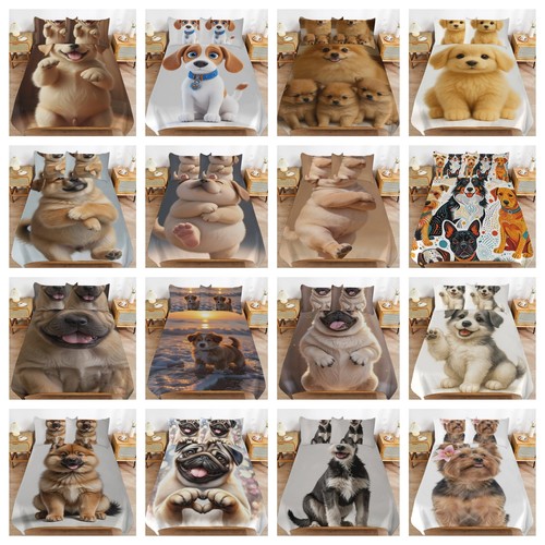 Lovely dog bedding set room - dog,