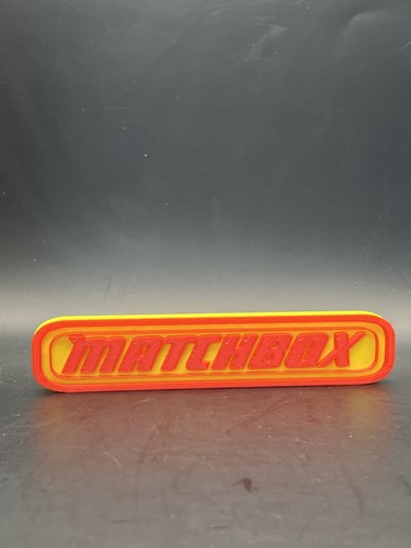 Matchbox logo display - matchbox,