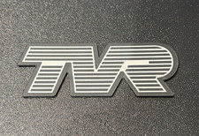 TVR  -  CAR BADGE /  EMBLEM  -