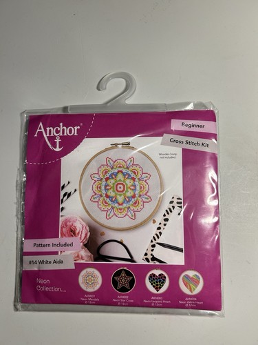 Anchor mandala cross stitch - mandala,