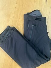 Mens Original Rossignol Ski Salopettes / Trousers - Black / UK Large - VGC
