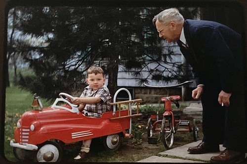 Vintage photo slide 1950s - vintage,