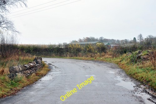 Photo 6x4 farm road gagie - 6x4,