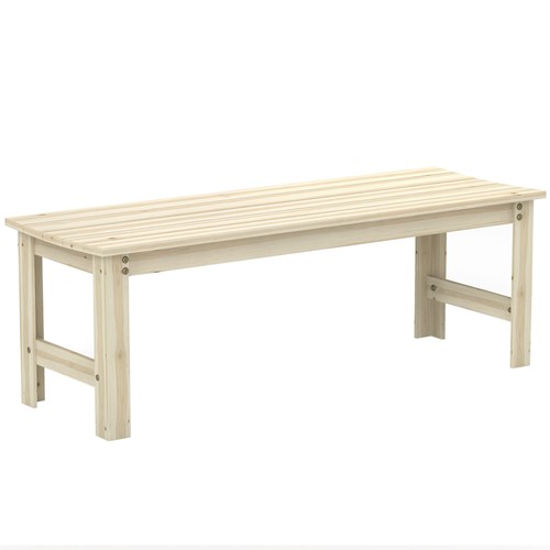 Seat wood garden - 2-seat,