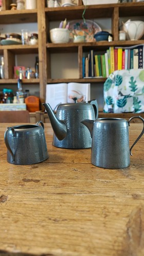 Vintage argent pewter - pewter, set