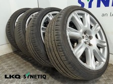 Set Of Genuine 17 Inch VOLKSWAGEN POLO BBS Alloy Wheels & Tyres 6C0601025B 5x100