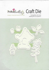 Polka Doodles Cutting Die Set for cardmaking, scrapbooking, crafts