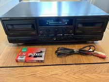 High-end Technics RS-TR979 Stereo Double Cassette Deck HiFi Separate.