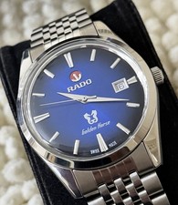 Rado Golden Horse Automatic Men’s Watch Blue Dial 25 Jewels Swiss Made