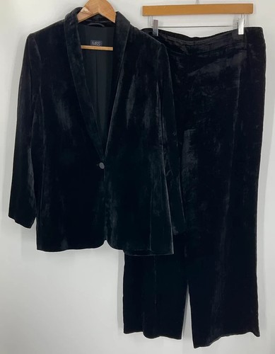 Black crushed velvet - m&s,