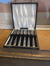 Vintage epns cake forks - vintage,