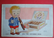 BRIAN WHITE Comic NIPPER SERIES LITTLE BOY GIANT CIGAR TRY ANYTHING ONCE SMOKE