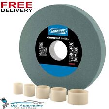 Draper Silicon Carbide Bench Grinding Wheel 120G (150mm x 20mm) Sharpen Tools SD