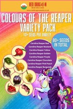 Carolina Reaper Variety Pack Chilli Seeds - 80 + Fresh Seeds