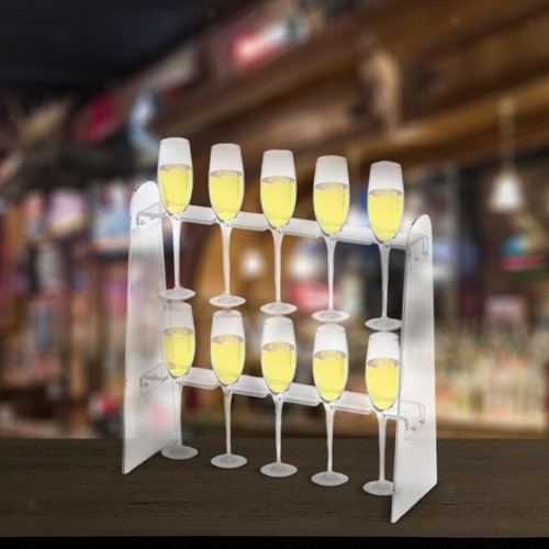 Sleek champagne stand with - champagne,