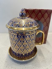 Thai Benjarong Hand Painted