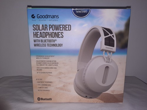 Solar powered headphones - solar,