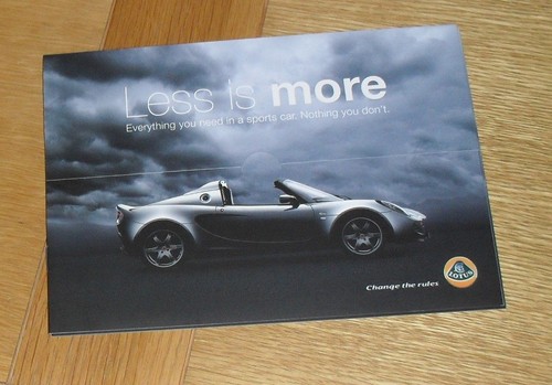 Lotus elise exige promotional - exige,