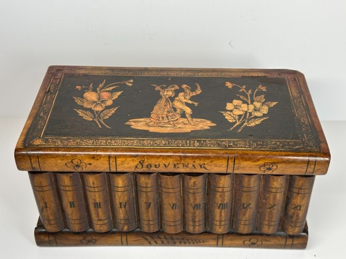 Sorrento puzzle box antique - box,