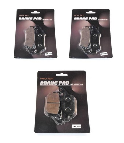 Full brake pads rr - +, for