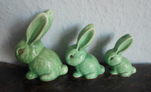 Set vintage green - set, sylvac