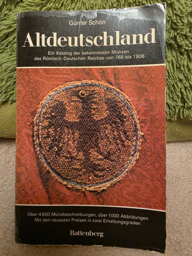 Old germany book catalogue - old,