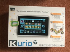Kurio 7 KD Interactive Children's Games Tablet Android In Box needs new battery