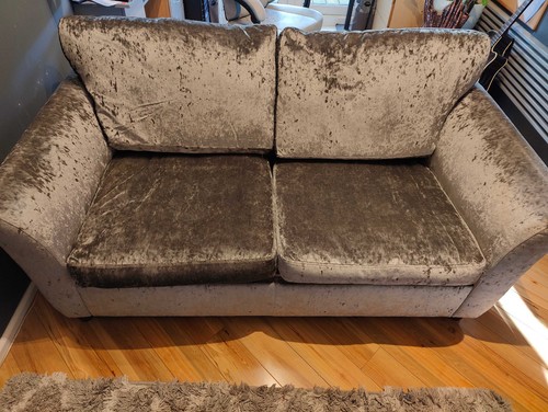 Dfs fabric sofa bed - bed, seater