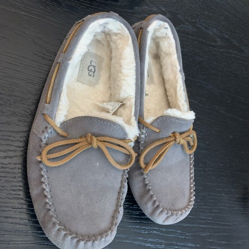 Ugg gray suede sheepskin - gray,