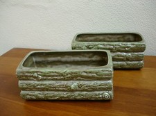 PAIR OF ENGLISH CERAMIC