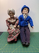 Vintage old grandma and - grandma,