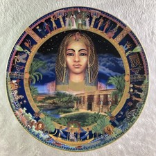 CLEOPATRA Plate The Power of Ancient Egypt Artist Sue Climpson Bradford Exchange