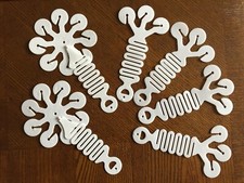 LATEX BALLOON HANGERS PARTY ROOM PACK HANGING DECORATIONS PLASTIC HOOKS HANGER