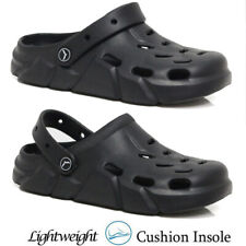 Mens Clogs Mules Slipper Nursing Garden Beach Sandals Hospital Rubber Pool Shoes