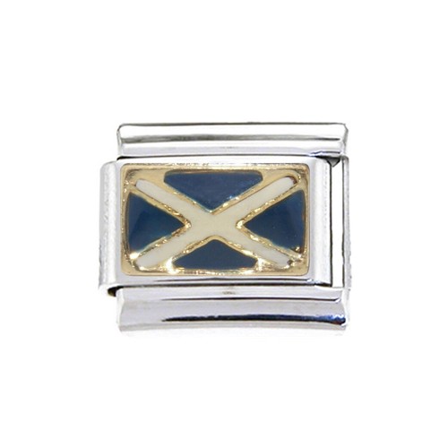 Scotland flag enamel italian - scotland,