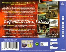 Nomad Soul Dreamcast Rear