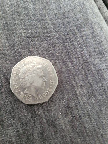 Rare 50p soldier - 50p, 2006