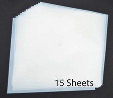 12" Mylar Sheets 7.5Mil White